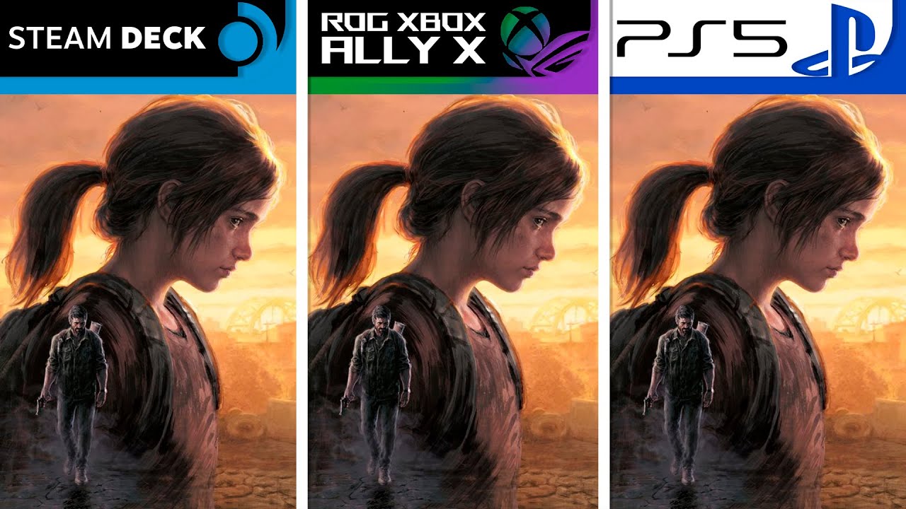 The Last of Us Part I ROG Xbox Ally X - PS5 - Steam Deck | Graphics Comparison
