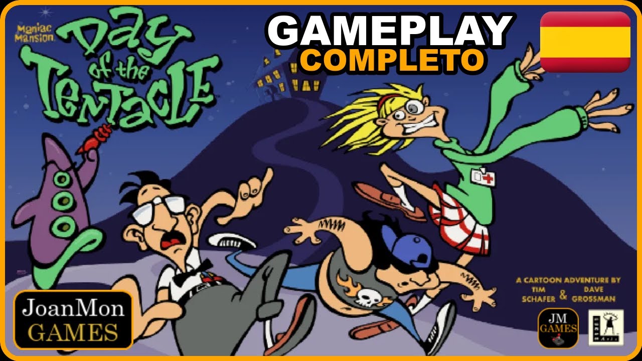Day of the Tentacle | Gameplay Completo en Español | Versión Original