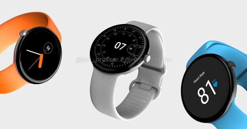يُظهر تسرب Google Pixel Watch تصميمًا دائريًا، ربما مع دعم Wearos